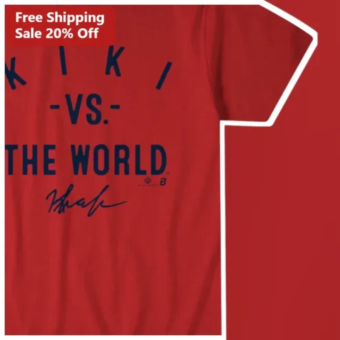 Kiki Vs The World Graphic Tee Kiki Bertens Signature Tennis Shirt