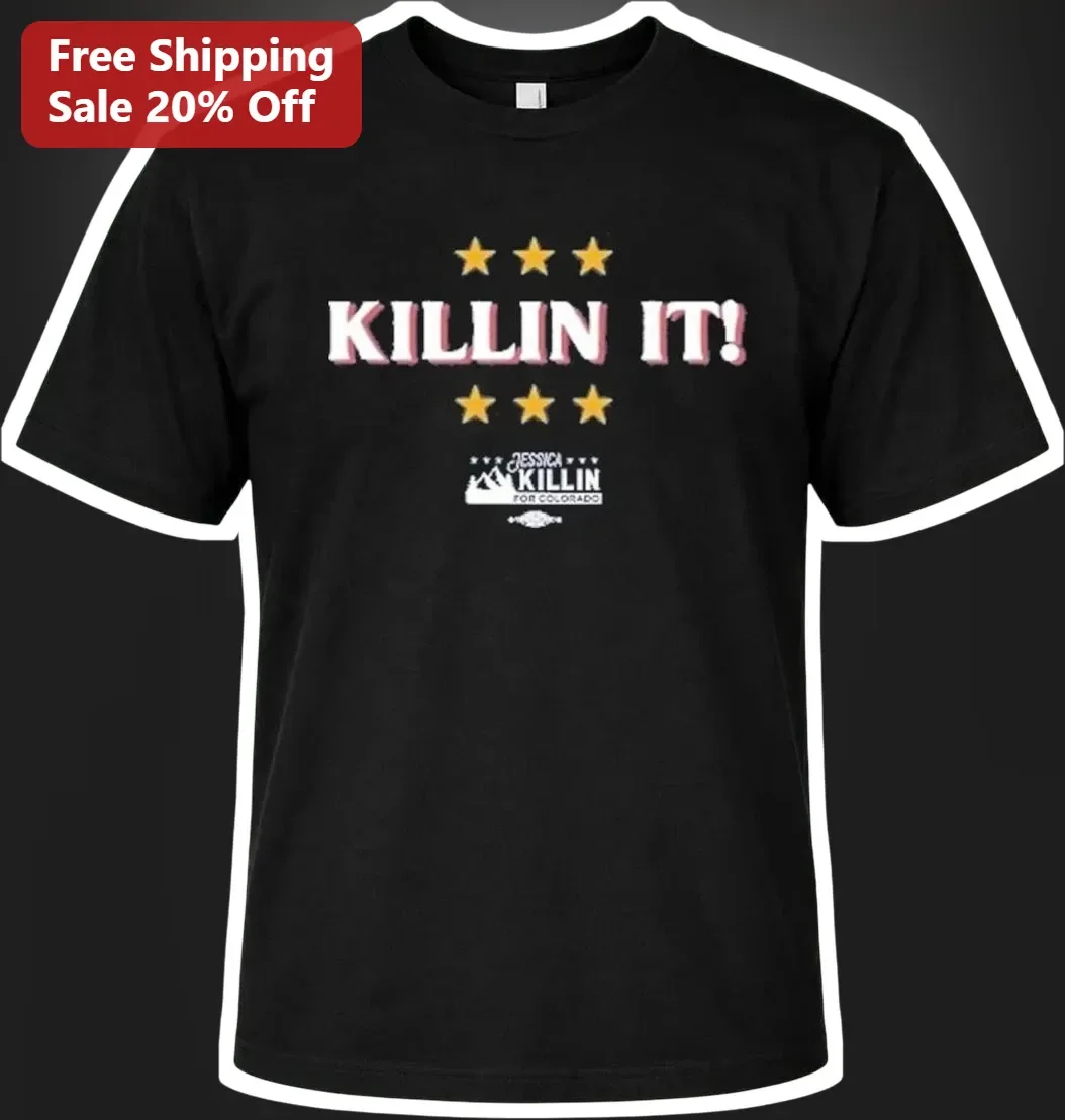 Killin It! Graphic Tee Funny Gift for Women Men