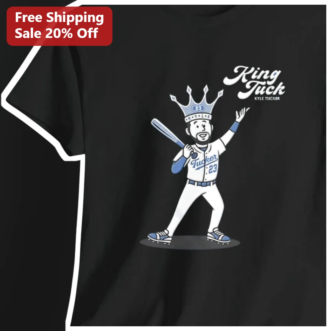 King Tuck Kyle Tucker Baseball Fan Art Graphic Tee for Men Women MLB Gift