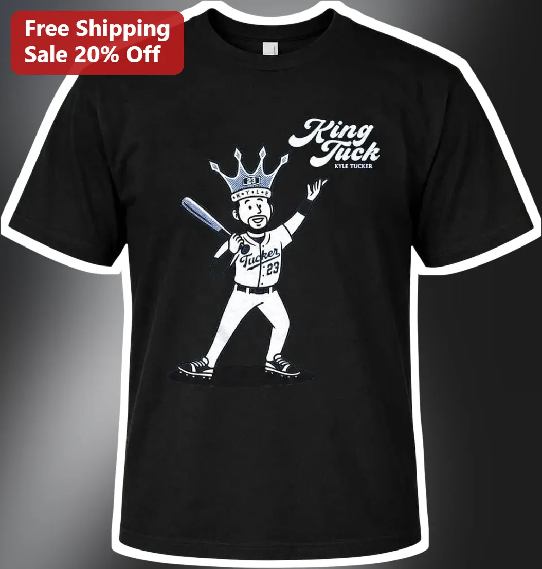 King Tuck Tee Kyle Tucker Baseball Fan Art Graphic Shirt for Men Women