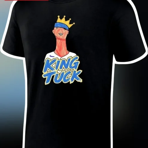 King Tuck Tee Mike Trout Baseball Fan Gift Funny Cartoon Sports Shirt