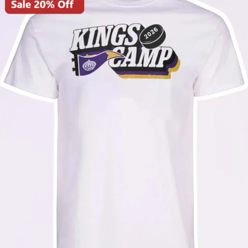 Kings Camp Hockey Tee Youth Summer Camp Gift