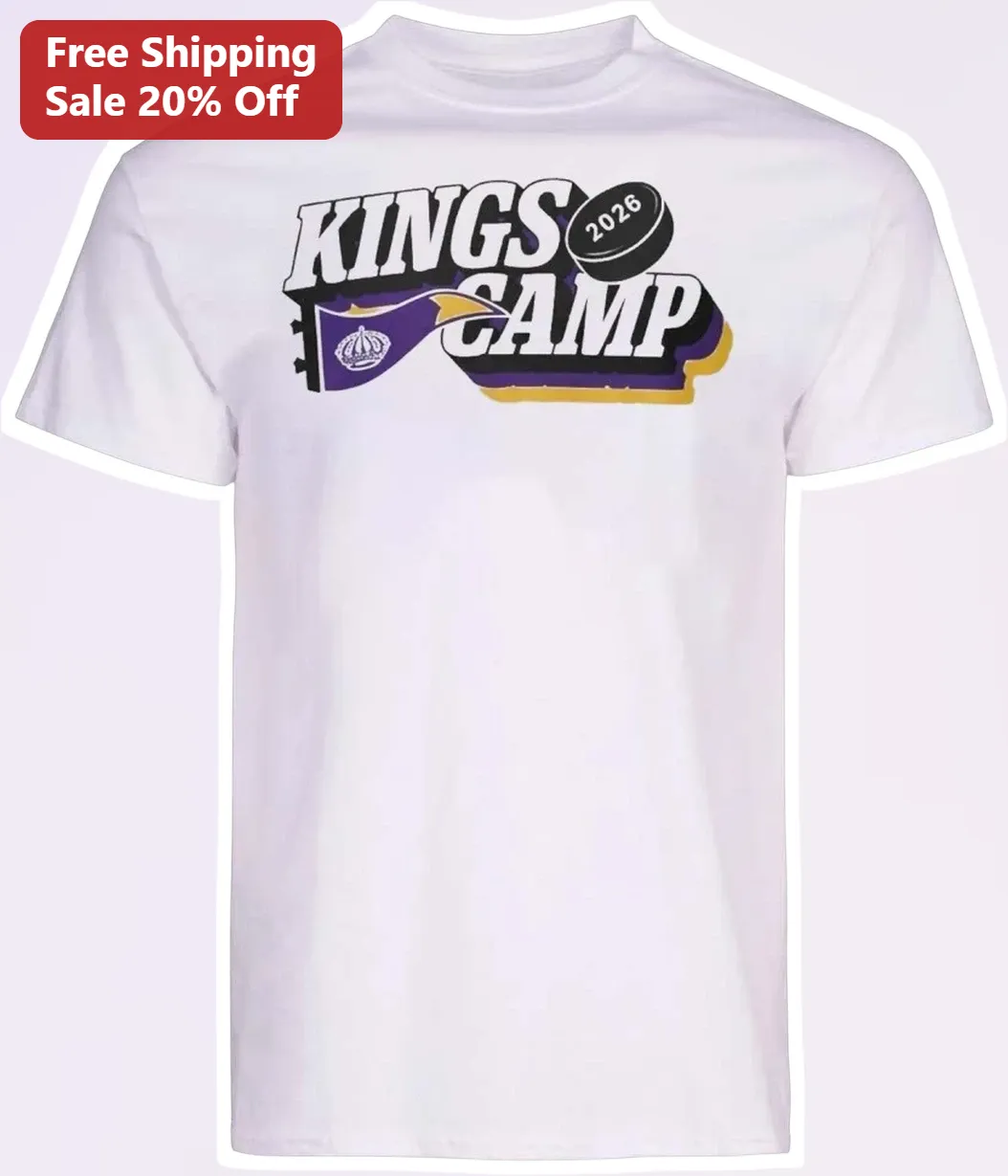 Kings Camp Hockey Tee Youth Summer Camp Gift