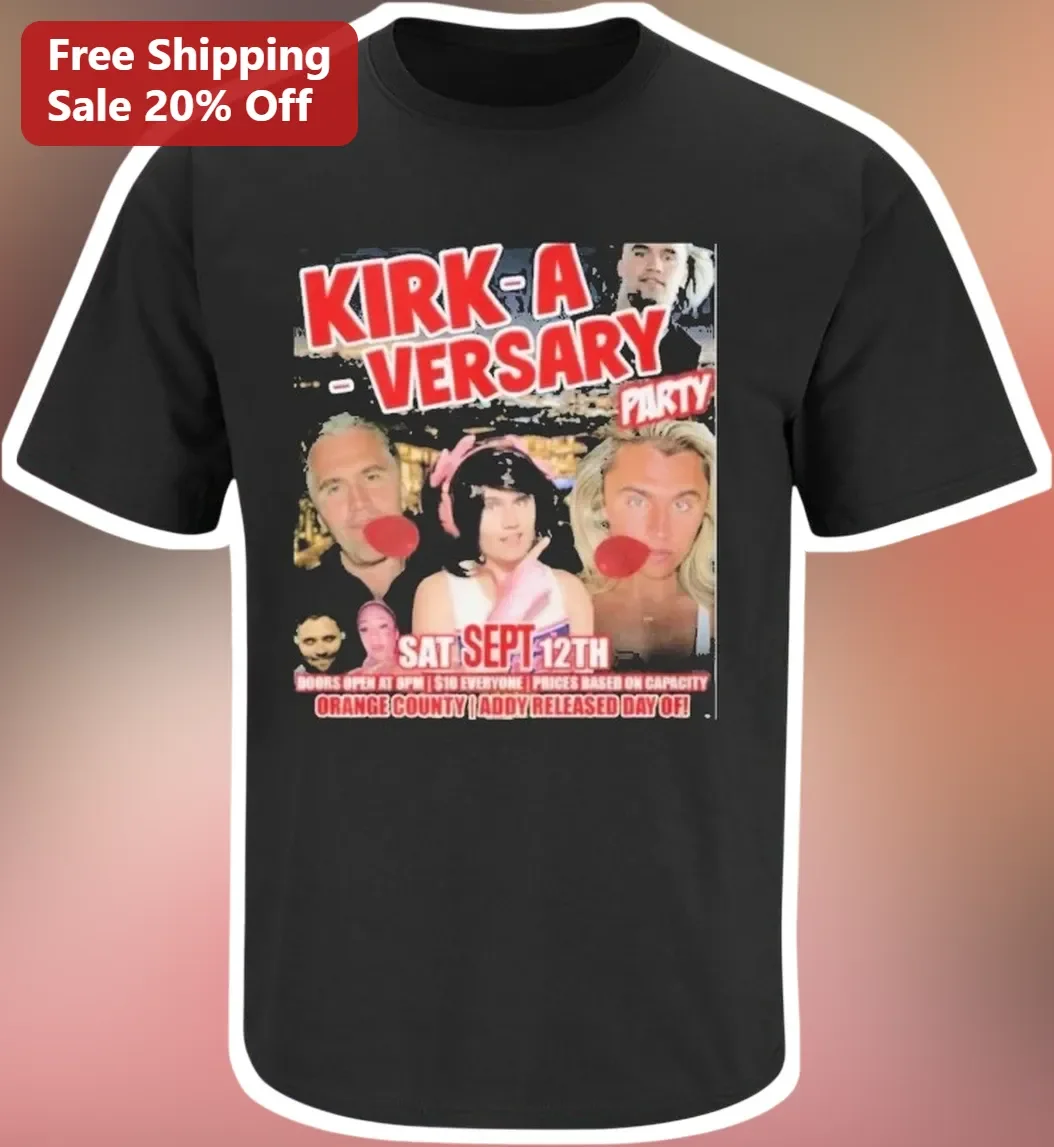 Kirk-A-Versary Party Kirk Cameron Meme Graphic Tee