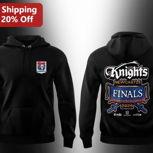 Knights Newcastle FINALS National Rugby League 2026 Hoodie