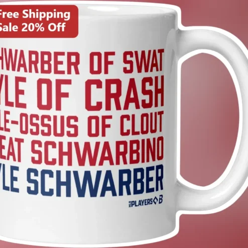 Kyle Schwarber Mug The Great Schwarbino Nickname Baseball Gift For Phillies Fans