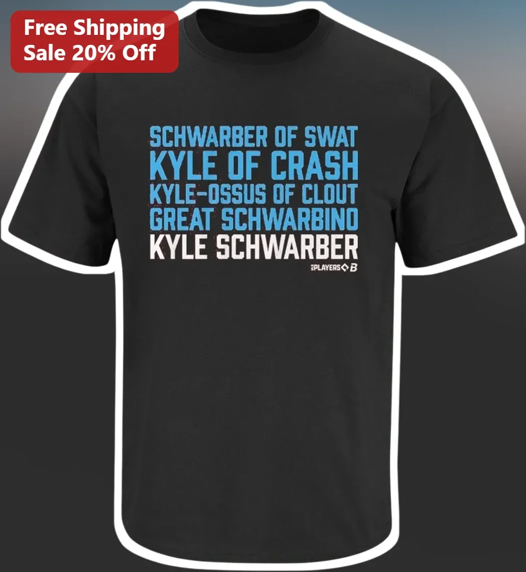 Kyle Schwarber Of Swat Great Schwarbino Tee Philadelphia Phillies Fan Gift