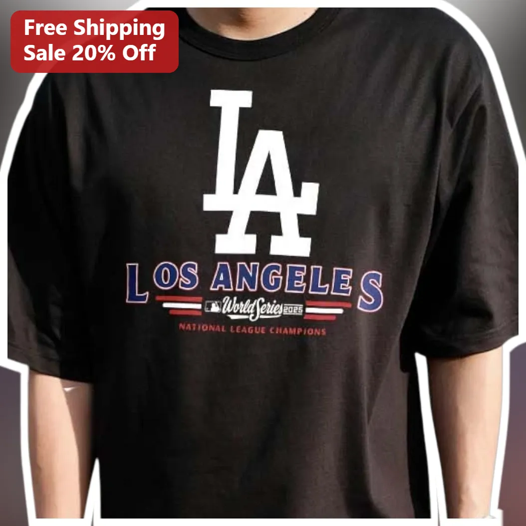 LA Los Angeles World Series 2025 National League Champions Tee