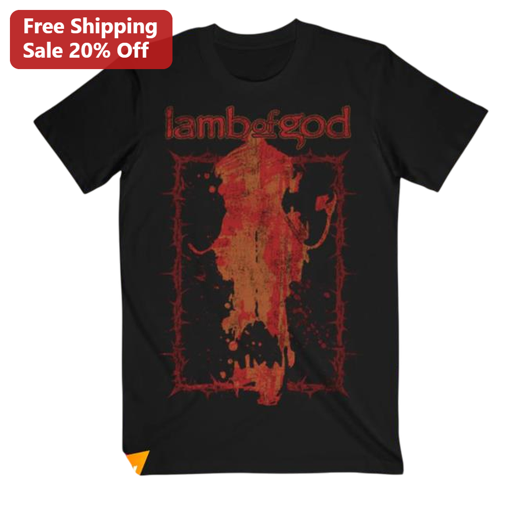 Lamb of God Band Heavy Metal Graphic Tee Shirt for Men and Women