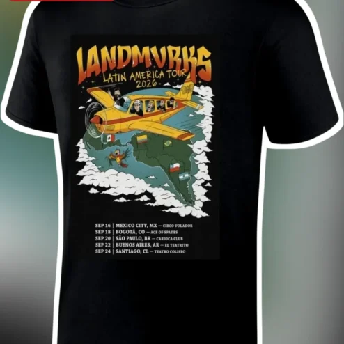 Landmvrks Latin America Tour 2026 Graphic Tee