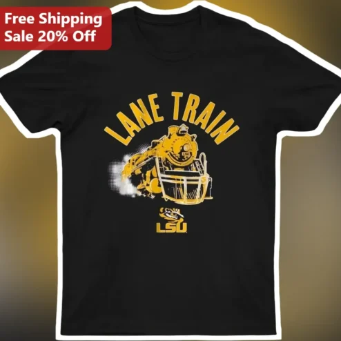 Lane Train LSU Tigers Graphic Tee Game Day Fan Shirt