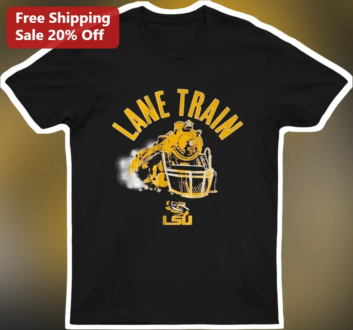 Lane Train LSU Tigers Graphic Tee Game Day Fan Shirt