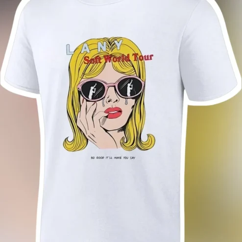 LANY Soft World Tour So Good It'll Make You Cry Graphic Tee