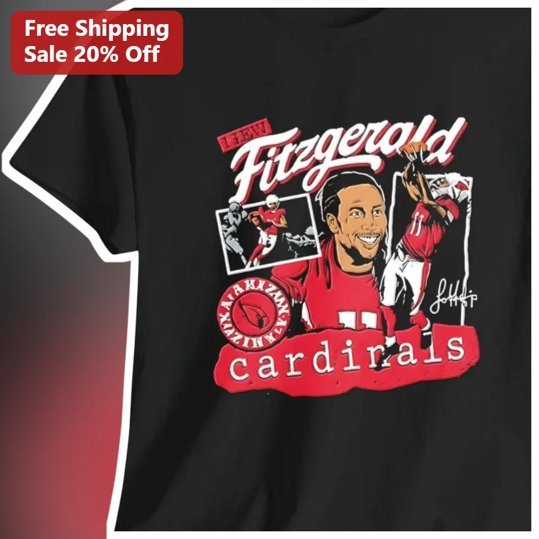 Larry Fitzgerald Arizona Cardinals Wide Receiver Tee NFL Football Fan Gift