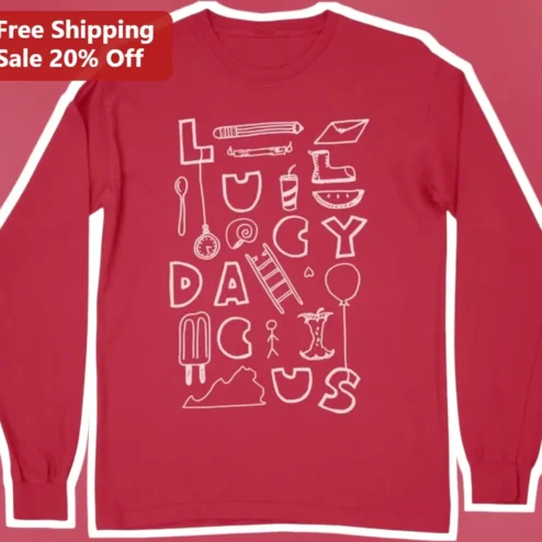 Lazy Daisy Graphic Tee Cute Hand Drawn Doodle School Themed Shirt for Kids Teachers
