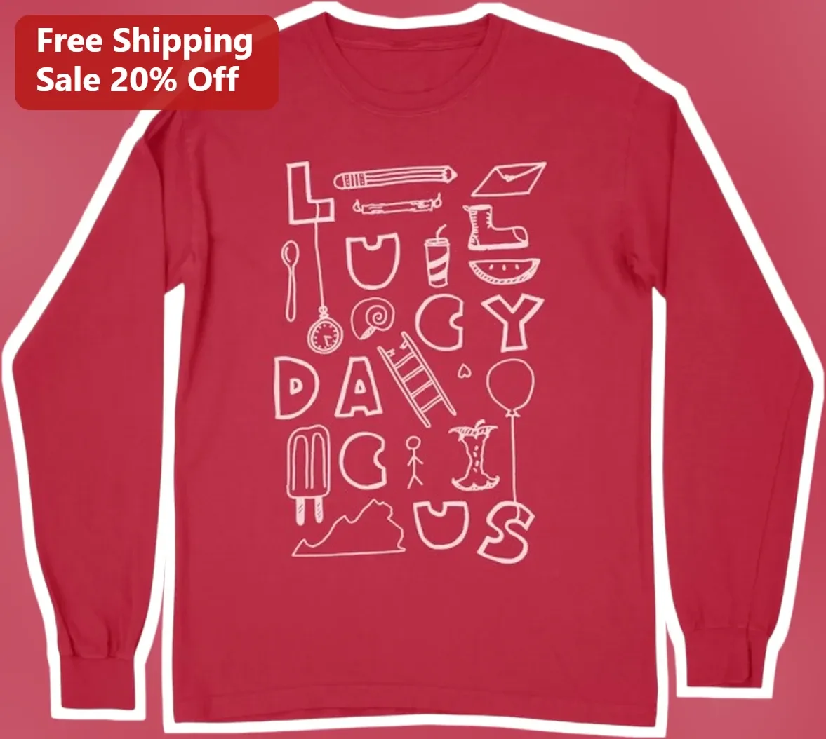 Lazy Daisy Graphic Tee Cute Hand Drawn Doodle School Themed Shirt for Kids Teachers