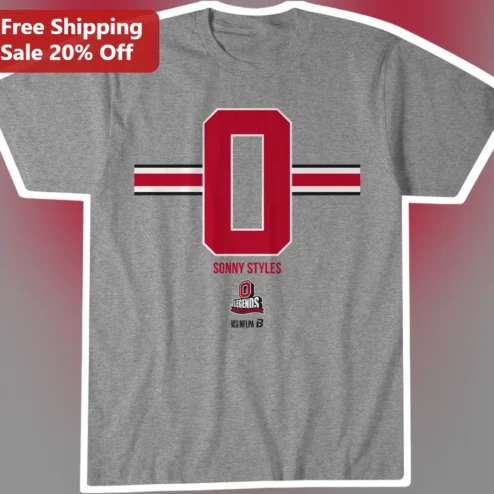 LEGENDS Tee Ohio State Buckeyes College Football Vintage Style Graphic Shirt