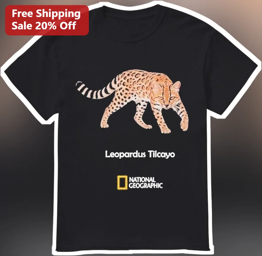 Leopardus Tigrayo Tee Rare Wild Cat Graphic Shirt for Wildlife Lovers