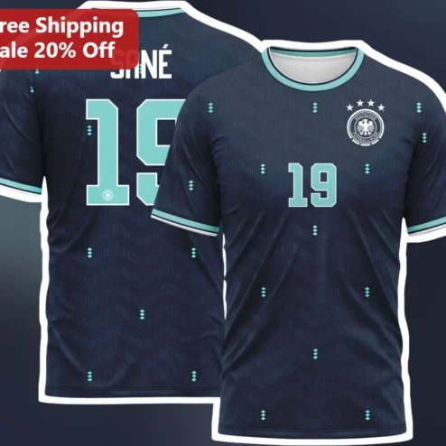 Leroy Sané Germany DFB Fan Gear Tee Personalized Soccer Shirt Gift