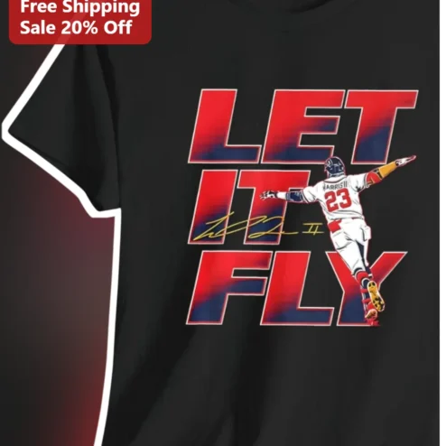 Let It Fly Deebo Samuel Signature Graphic Tee NFL Football Fan Gift for Men