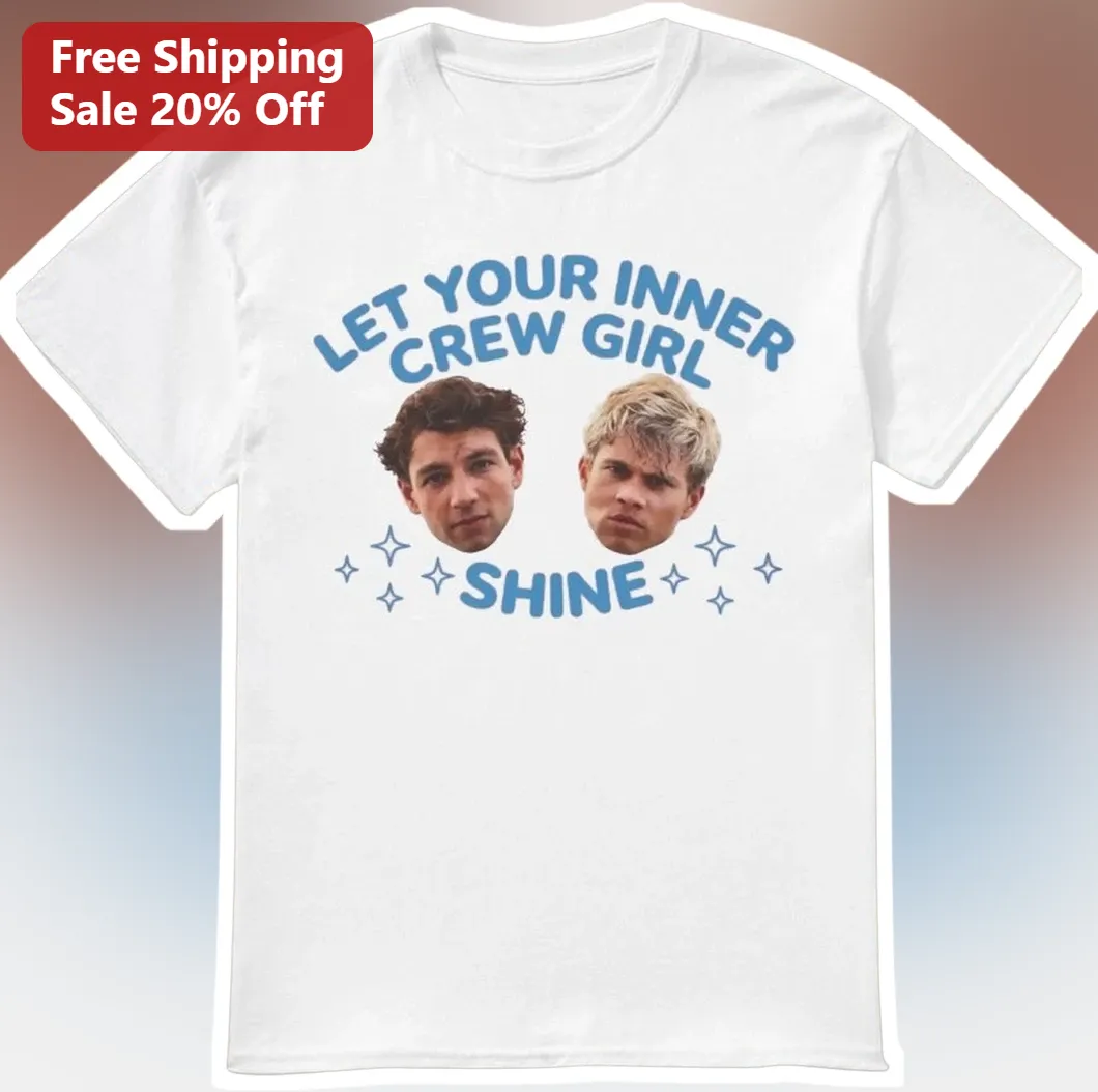 Let Your Inner Crew Girl Shine Tee Why Don't We Fan Graphic Shirt