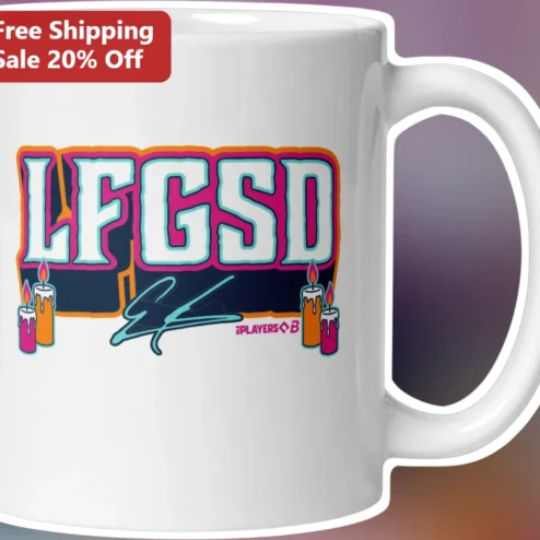 Mug LeBron James Signature Coffee Cup Basketball Fan Gift