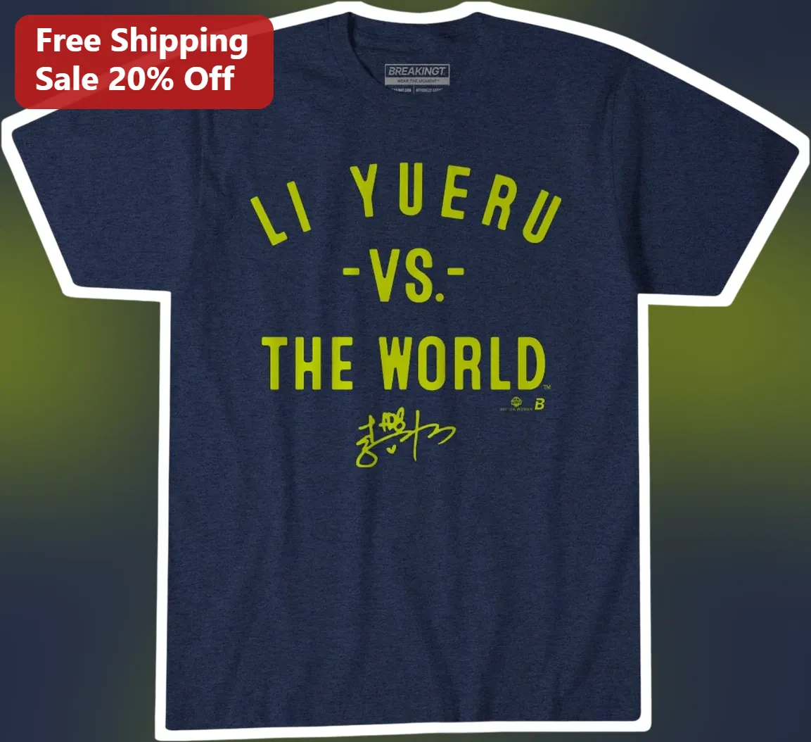 Li Yueru Vs The World Graphic Tee Basketball Fan Gift