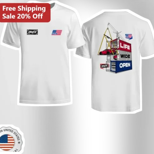 Life Wide Open Graphic Tee