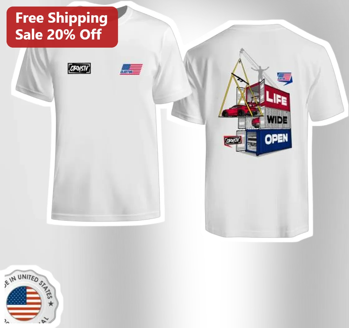 Life Wide Open Graphic Tee