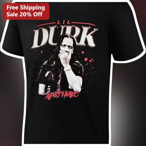 Lil Durk Almost Healed Graphic Tee Hip Hop Streetwear Album Merch
