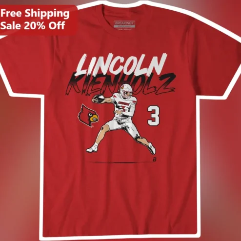 Lincoln Kienholz Louisville Cardinals Football Player Graphic Tee
