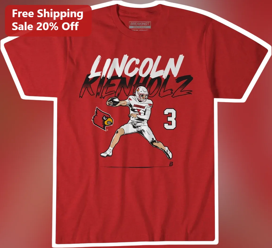 Lincoln Kienholz Louisville Cardinals Football Player Graphic Tee