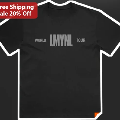 LMYNL World Tour Tee Shakira Las Mujeres Ya No Lloran Concert Merch Black Graphic T-Shirt