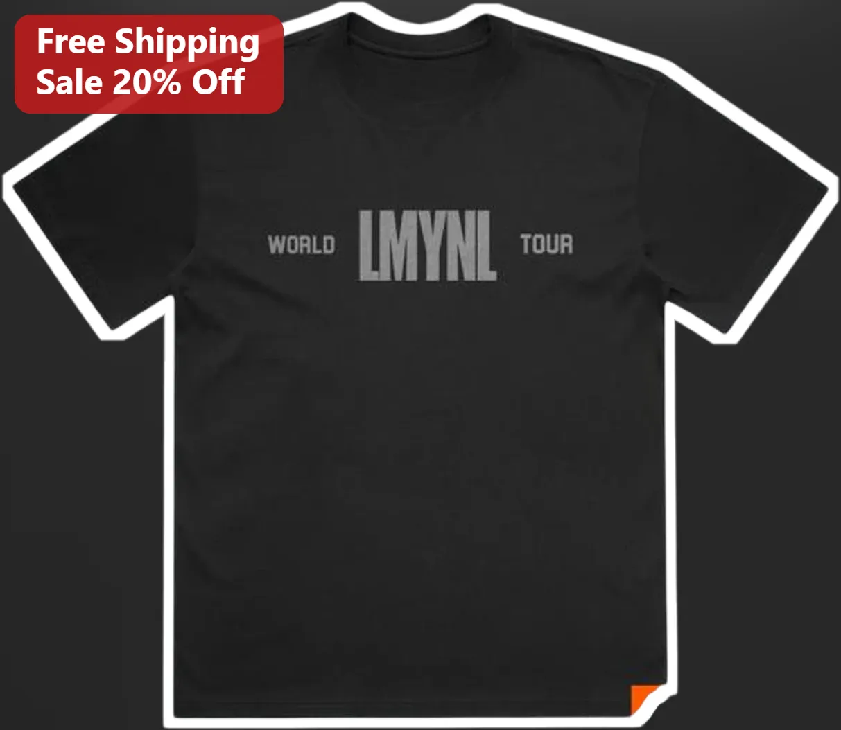LMYNL World Tour Tee Shakira Las Mujeres Ya No Lloran Concert Merch Black Graphic T-Shirt