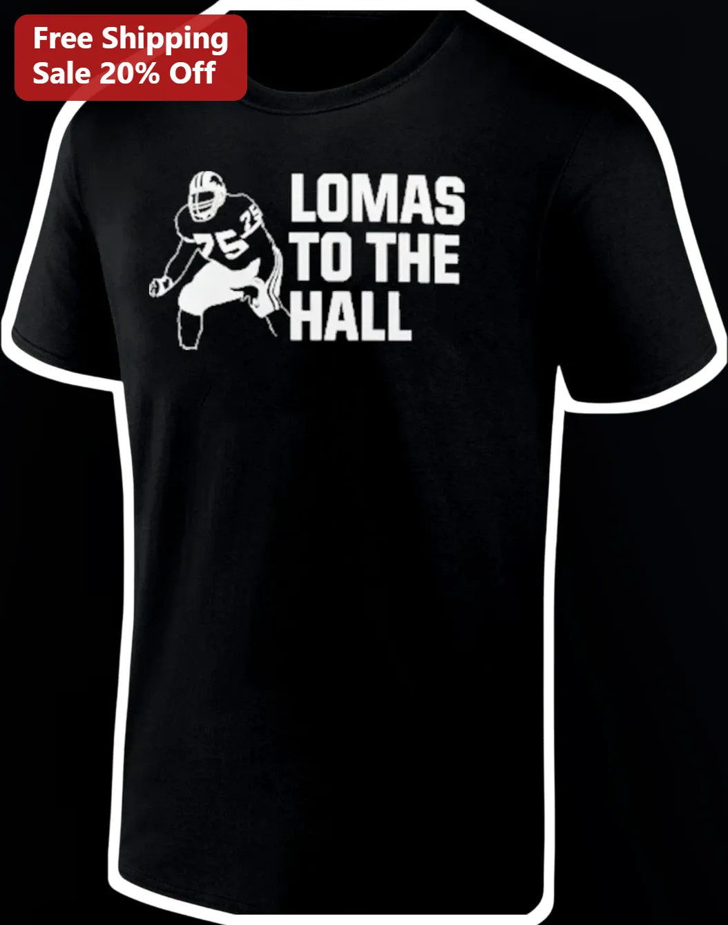 Lomas To The Hall Zach Lomas Michigan State Football Tee