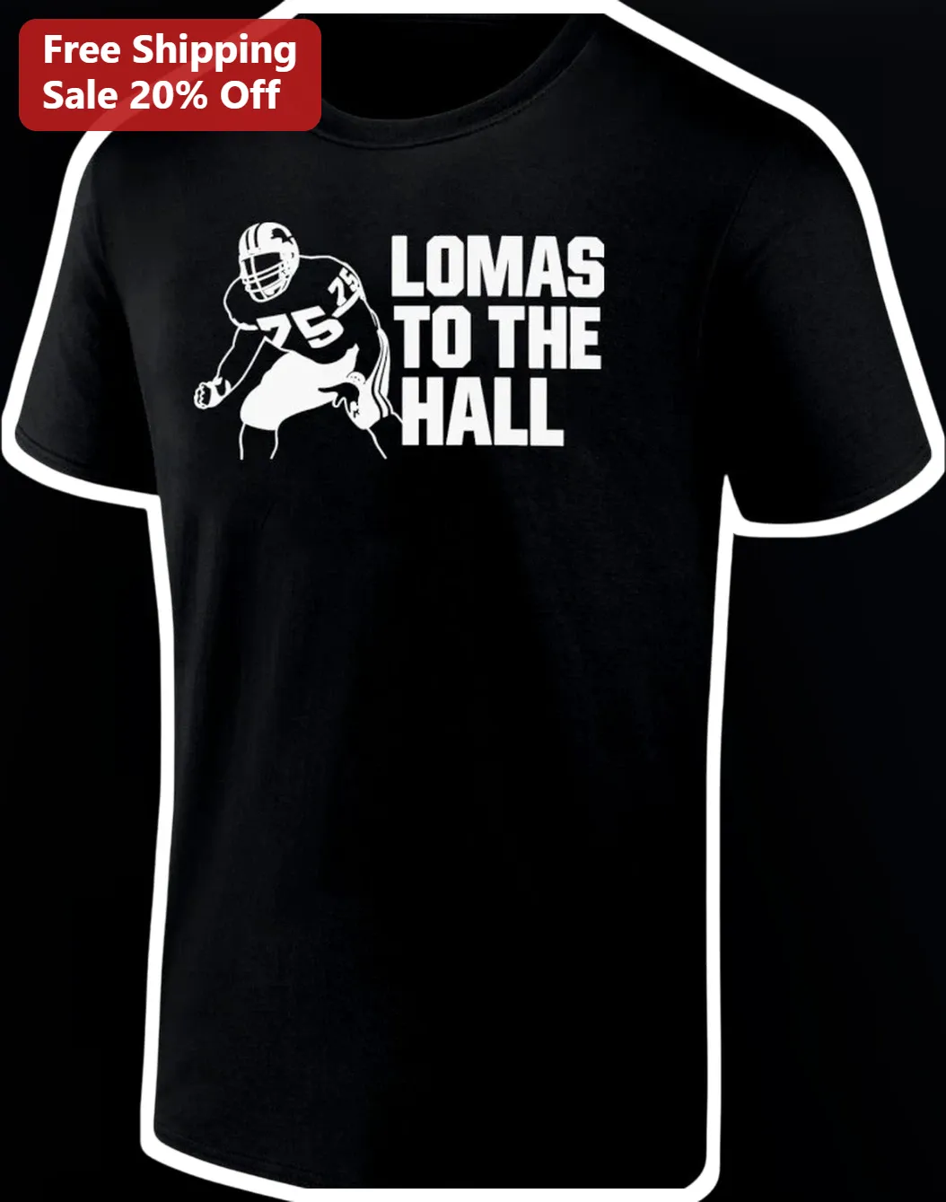 Lomas to the Hall Zak Lomas Michigan State Spartans Football Tee