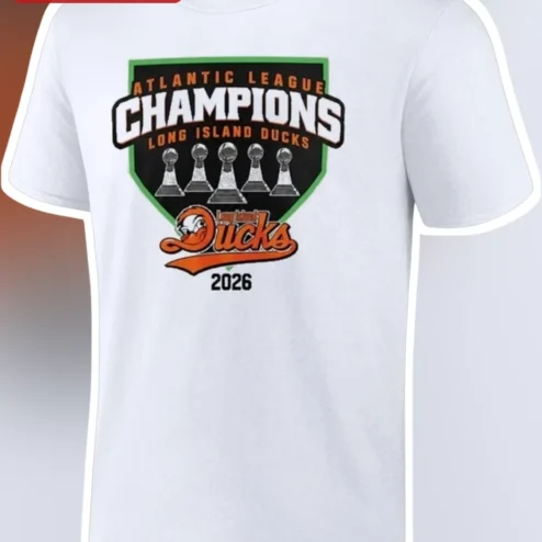 Long Island Ducks Atlantic League Champions 2026 Tee