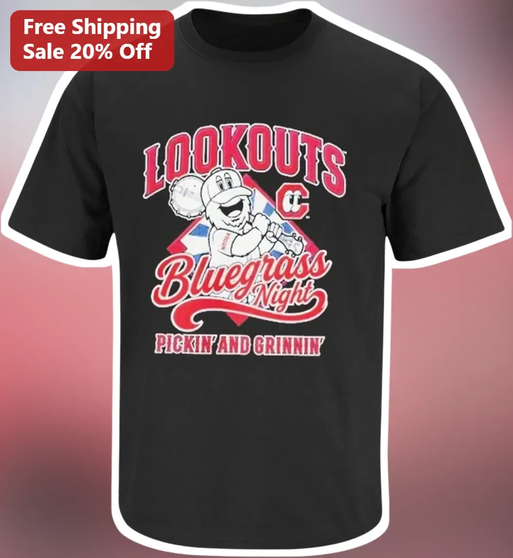 LOOKOUTS Bluegrass Night Pickin' And Grinnin' Tee
