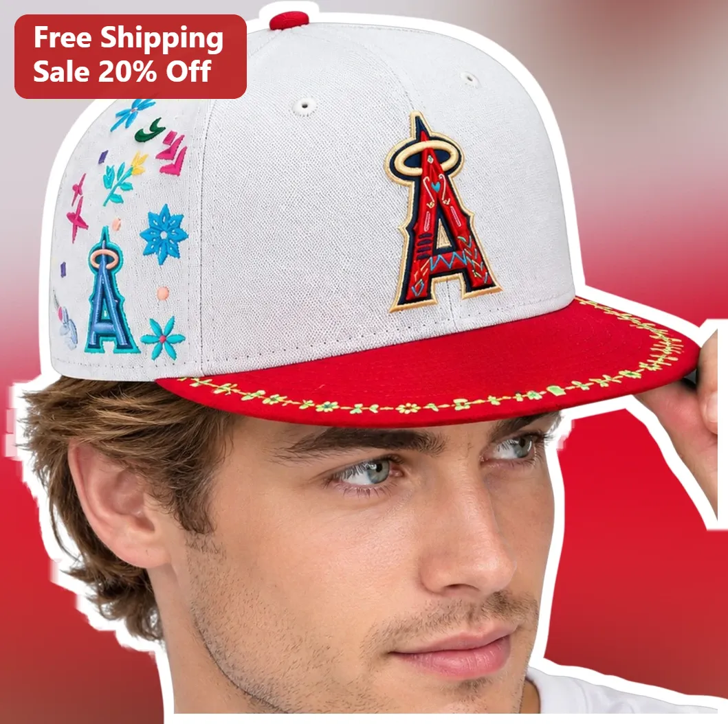 Los Angeles Angels Embroidered Snapback Hat