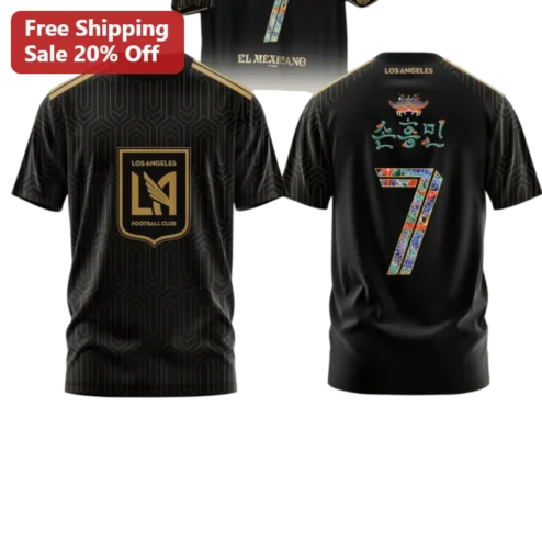 Los Angeles Football Club El Mexicano Tee Son Heung Min LAFC Fan Shirt