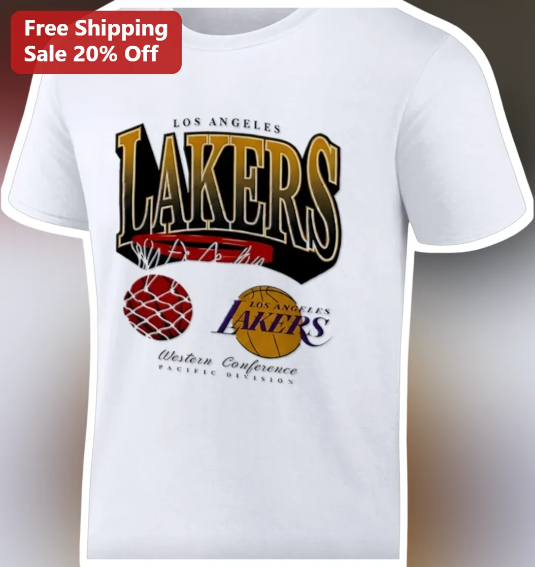 Los Angeles Lakers Western Conference Pacific Division Tee NBA Fan Apparel