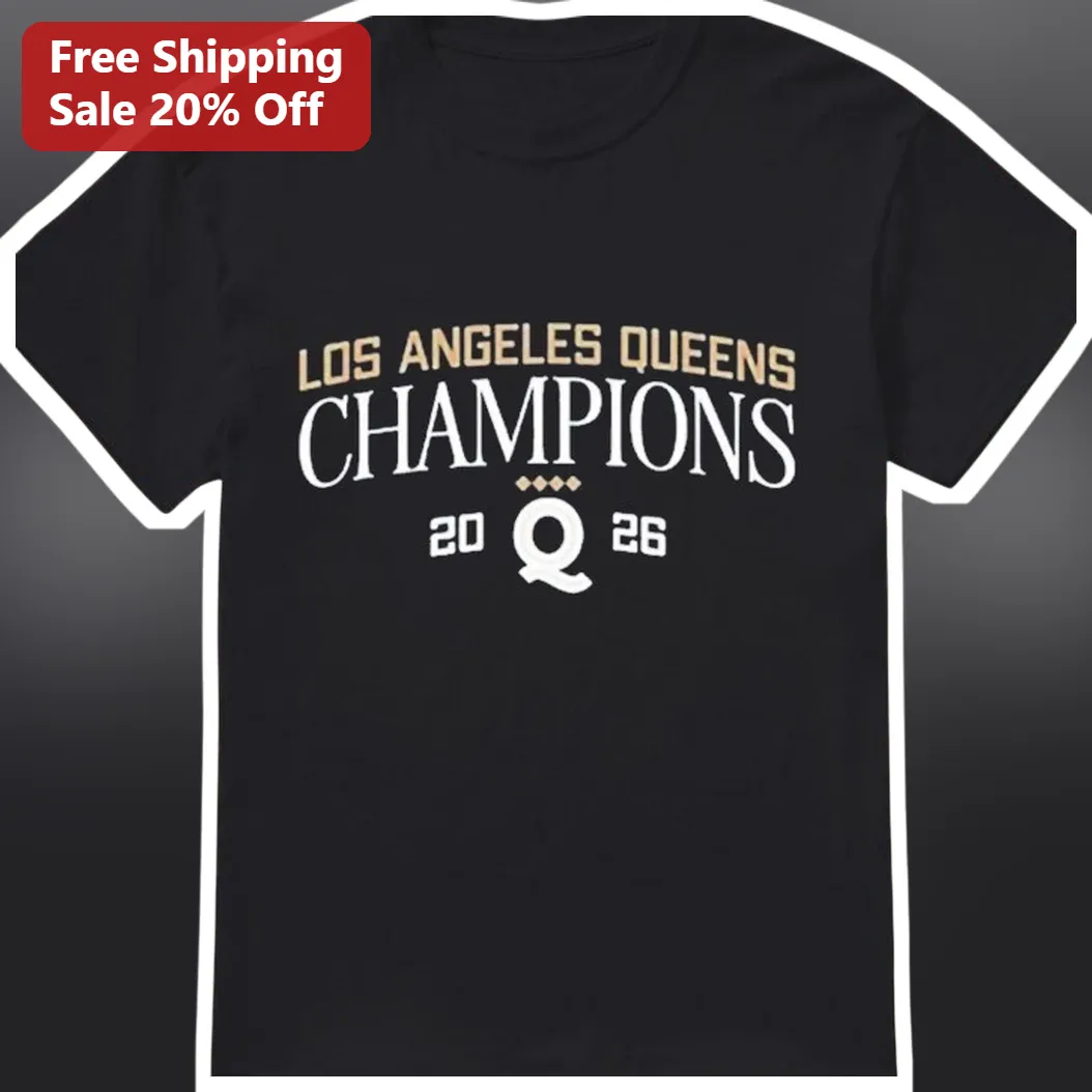 Los Angeles Queens Champions Tee First-Ever WPBL Championship Shirt