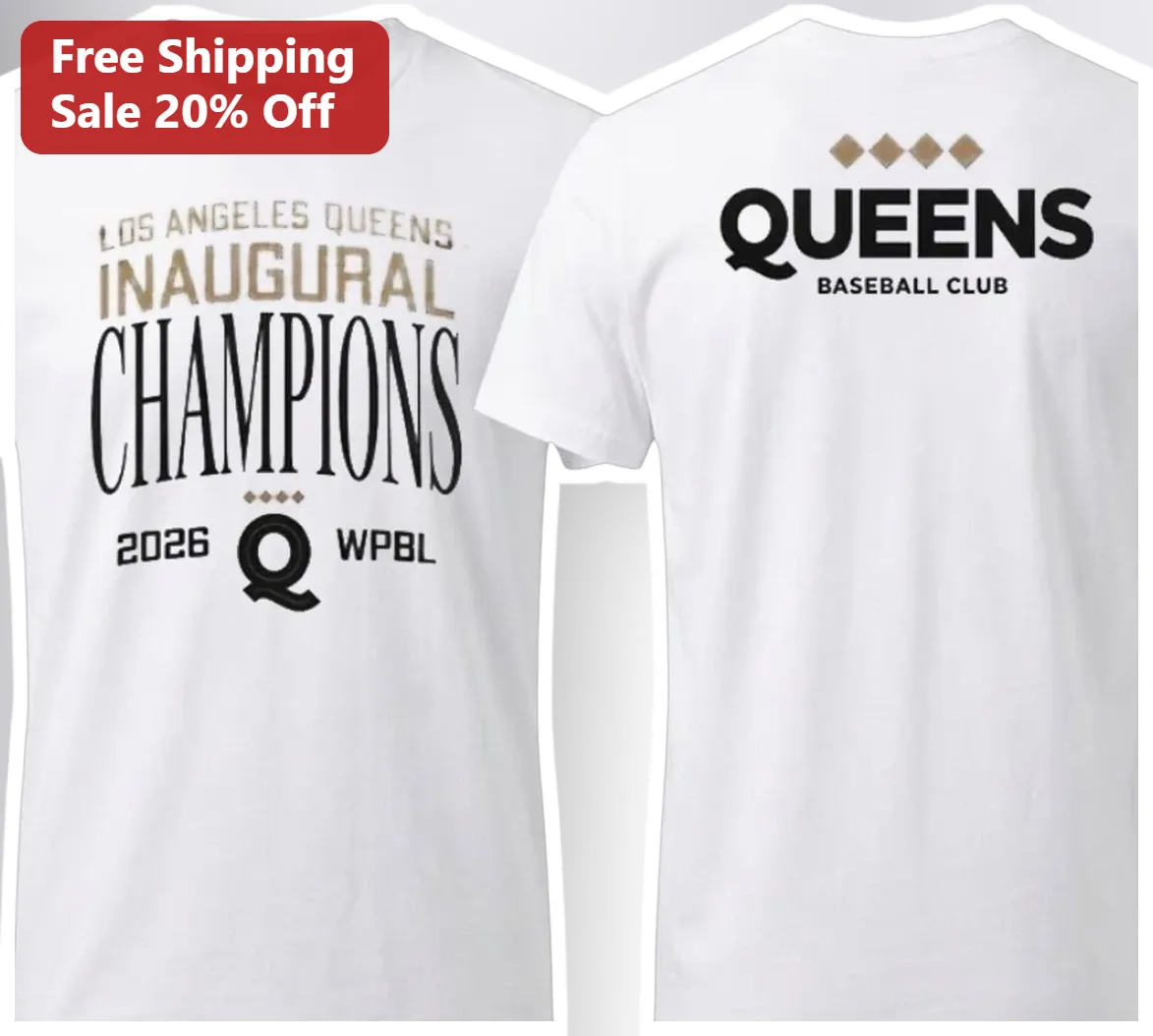 Los Angeles Queens Inaugural Champions 2026 WPBL Tee