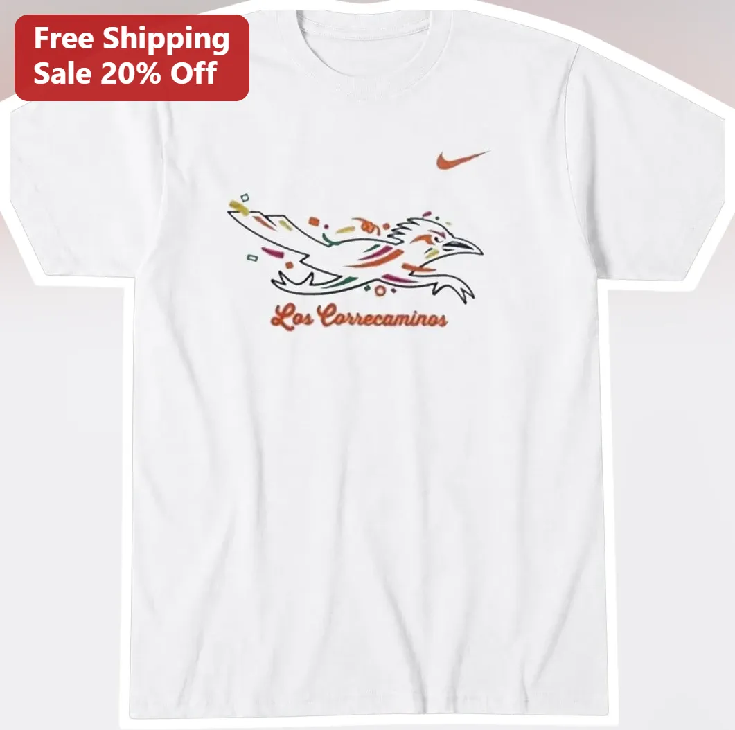 Los Correcaminos Roadrunner Graphic Tee Original Artwork Silhouette Shirt