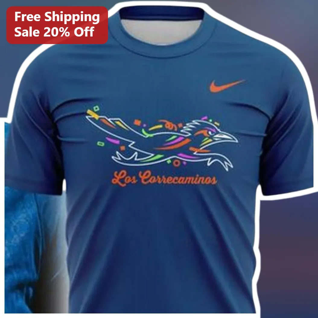 Los Correcaminos Tee Road Runner Graphic Shirt for Runners and Cartoon Fans