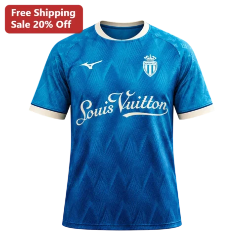 Louis Vuitton Tee Blue Soccer Jersey Style Luxury Football Shirt