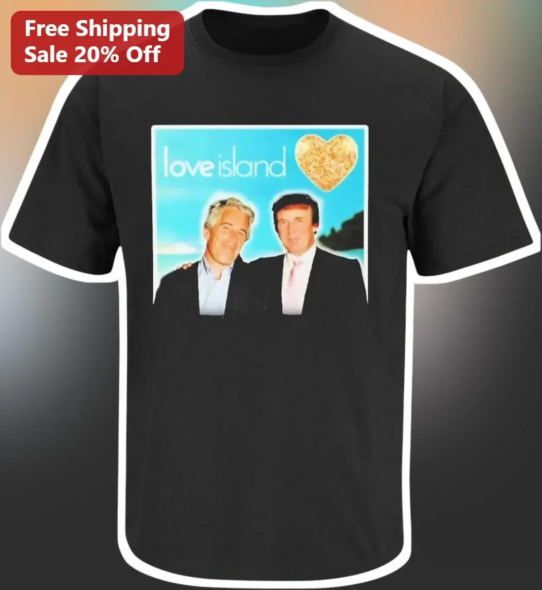 Love Island Parody Donald Trump Jeffrey Epstein Graphic Tee