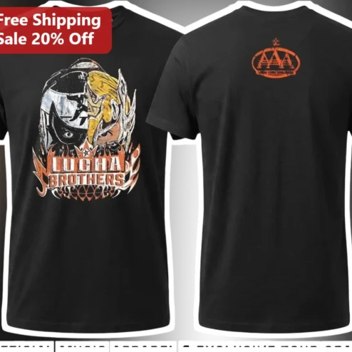 Lucha Brothers Graphic Tee Penta El Zero Miedo Rey Fenix Lucha Libre Merch