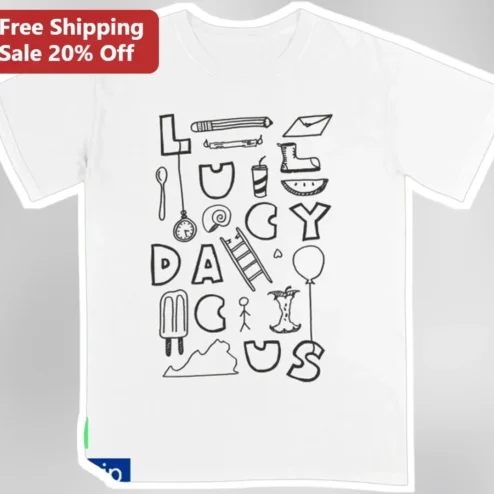 Lucky Dactus Tee Funny Cactus Graphic Shirt Plant Lover Gift Novelty Apparel