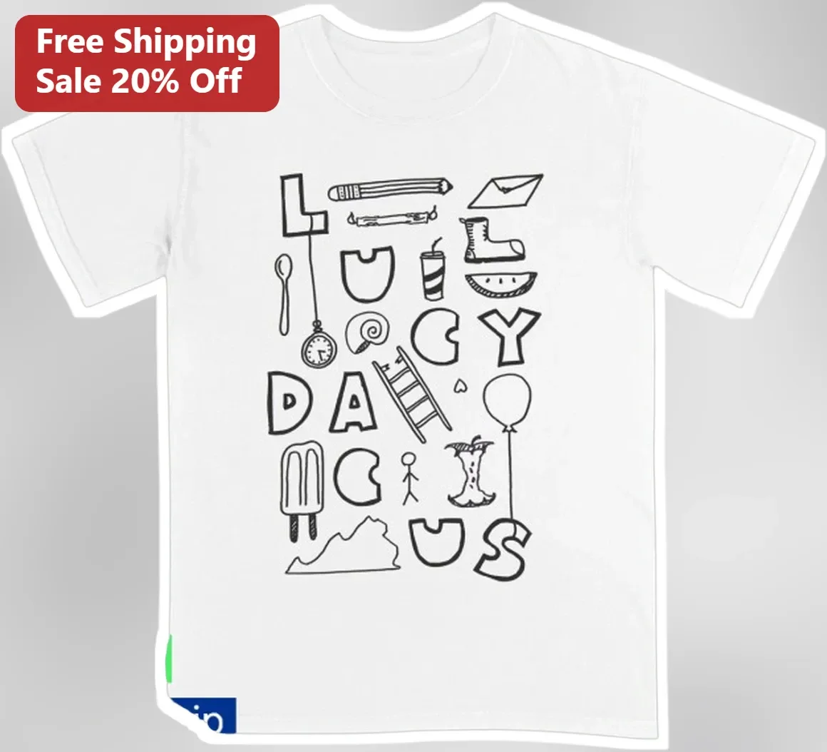 Lucky Dactus Tee Funny Cactus Graphic Shirt Plant Lover Gift Novelty Apparel